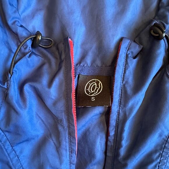 Rare Design Odd Future Windbreaker Small Tyler the Creator Navy Red Embroidered - Picture 6 of 8